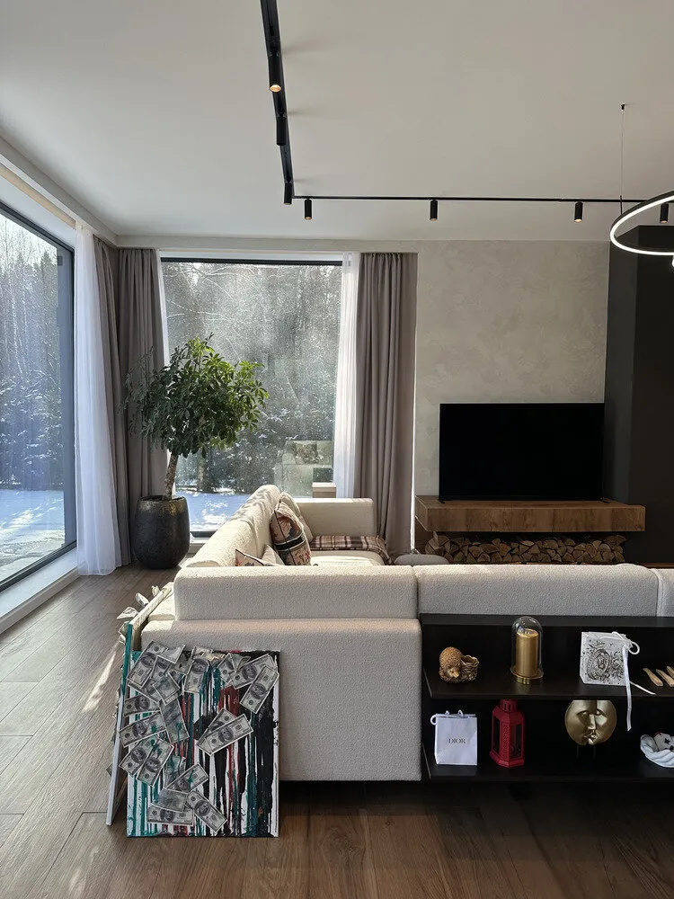 Photo: in modern style, House, Renovation in Practice, Moscow Oblast, 4+ rooms, Over 90 square meters, Individual project – photo on our website