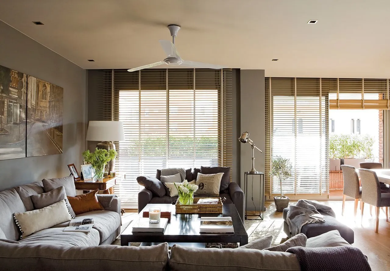 照片：现代风格客厅、室内装饰、西班牙、房间内部、每周项目 - 我们网站上的照片