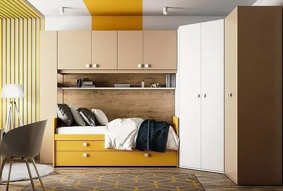 照片：现代风格儿童房，儿童房，如何在公寓中装饰儿童房，儿童房内饰，如何装饰儿童房，现成解决方案 – 网站上的照片