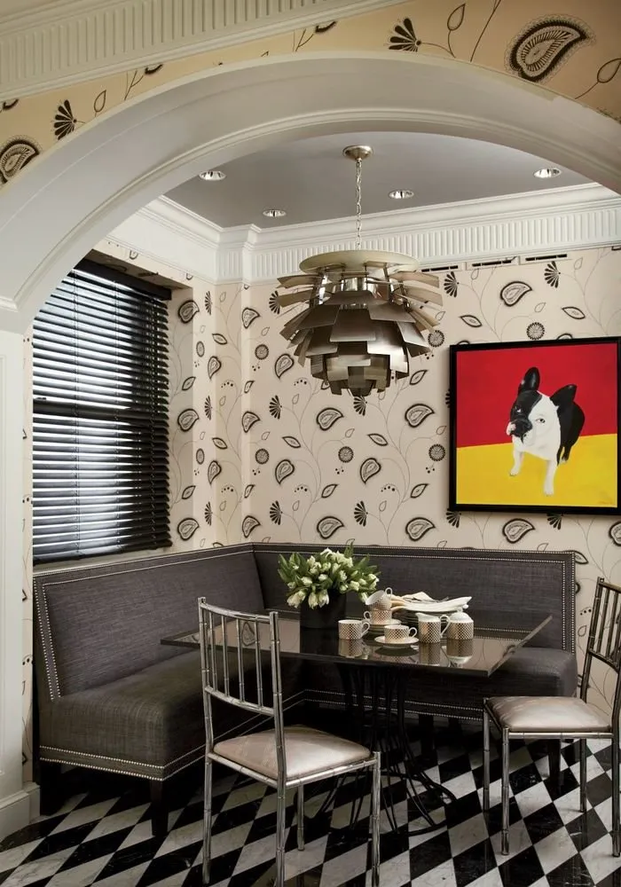 芝加哥公寓厨房。设计：让·路易·德尼奥