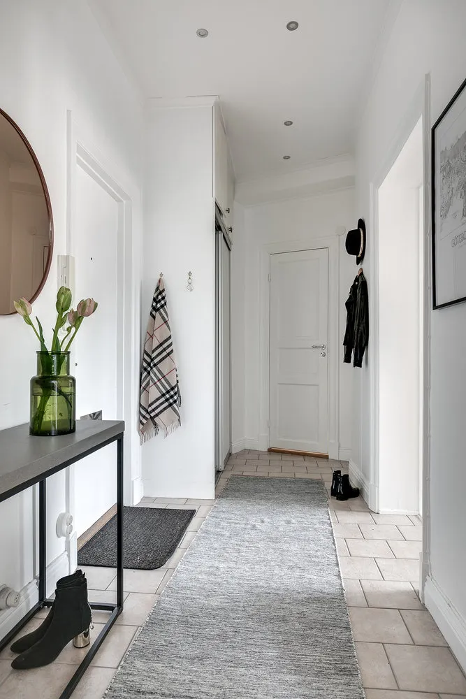 照片:瑞典哥德堡的北欧风格过道,室内装饰,公寓,2室 – 我们网站上的照片