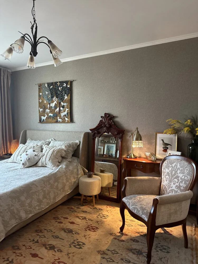 Фотографія: в стилі, Квартира, Проект дня, Москва, П-44, Панельний будинок, 2 кімнати, 40-60 метрів, Вінтажний – фото на нашому сайті