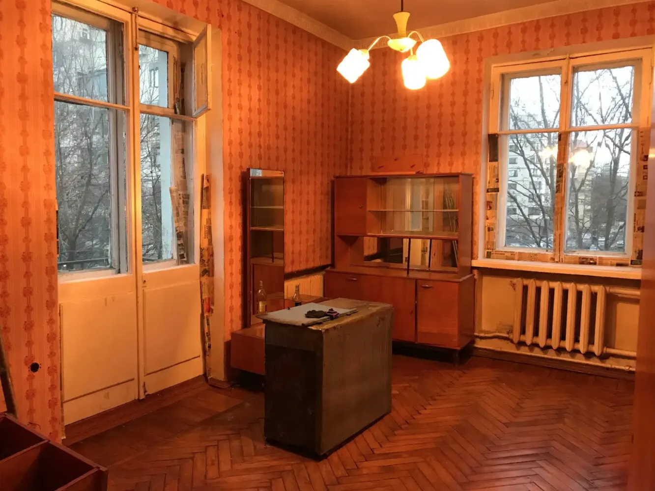 Projekt: zdjęcie przed remontem w mieszkaniu Lény Nikoliowej