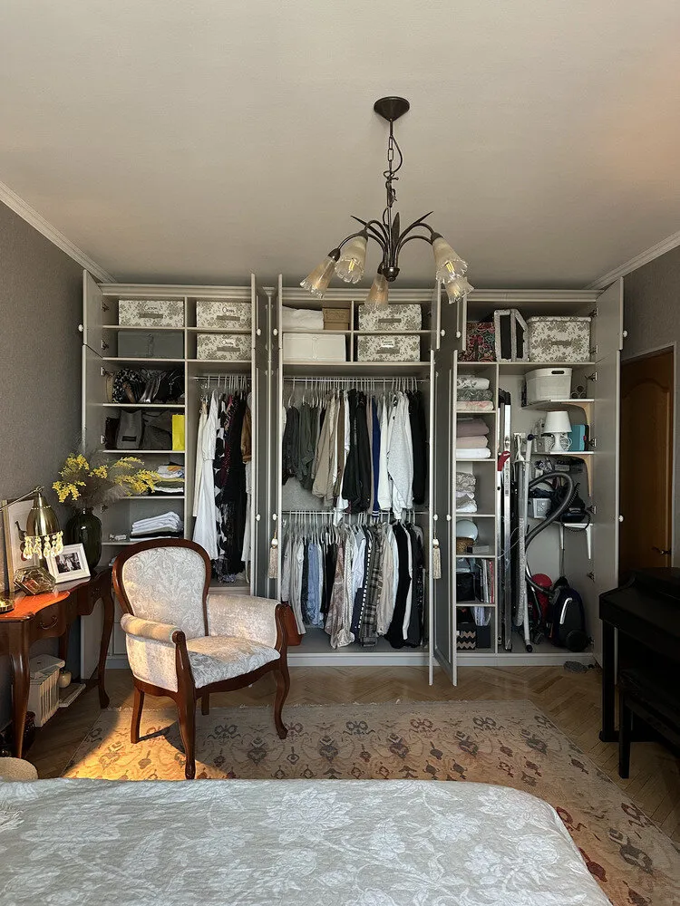 Фотографія: в стилі, Квартира, Проект дня, Москва, П-44, Панельний будинок, 2 кімнати, 40-60 метрів, Вінтажний – фото на нашому сайті