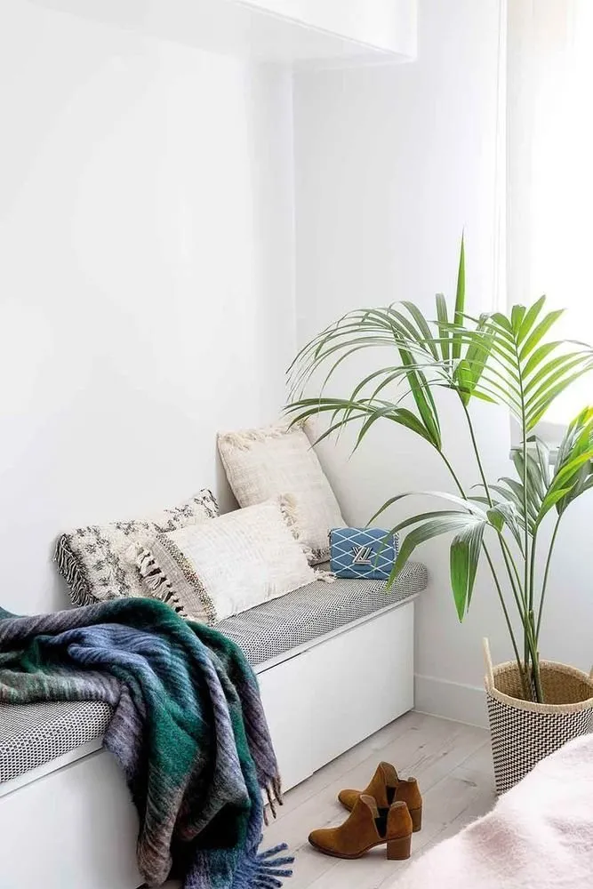 照片:北欧现代风格客厅,室内装饰,公寓——我们网站上的照片