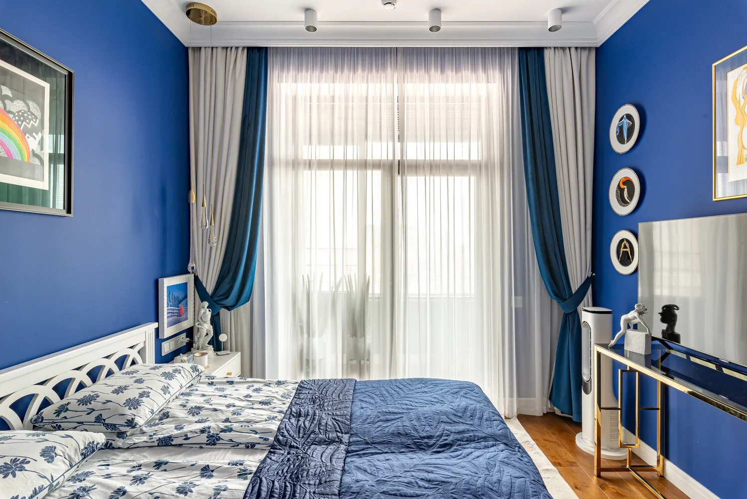 Foto: Habitación en estilo ecléctico, Apartamento, Proyecto de la Semana, Moscú, 3 habitaciones, 60-90 m², Legkocom, Irina Volchenko – foto en nuestro sitio web