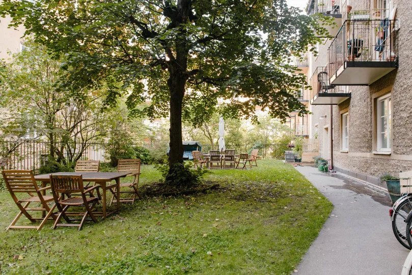 照片:普罗旺斯和乡村风格景色,室内装饰,小公寓,公寓,瑞典,蓝色,灰色,粉色,2个房间,最多40平方米 – 网站上的照片