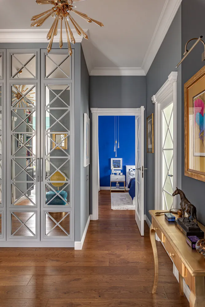 Foto: Vestíbulo en estilo ecléctico, Apartamento, Proyecto de la Semana, Moscú, 3 habitaciones, 60-90 m², Legkocom, Irina Volchenko – foto en nuestro sitio web