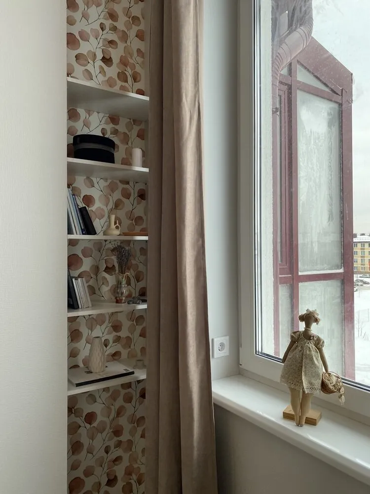 Foto: estilo escandinavo, vivienda pequeña, apartamento, proyecto del día, San Petersburgo, Pushkin, 1 habitación, 40-60 metros, Ekaterina Bezyazychnaya – fotos en nuestro sitio web