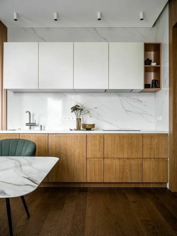 Foto: Cocina y comedor en estilo moderno, Proyecto de la Semana, 4 o más habitaciones, Más de 90 metros cuadrados – fotos en nuestro sitio web