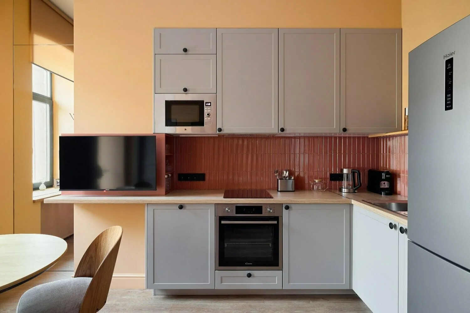 Фотография: в стиле , Кухня и столовая, Гостиная, Советы – фото на нашем сайте