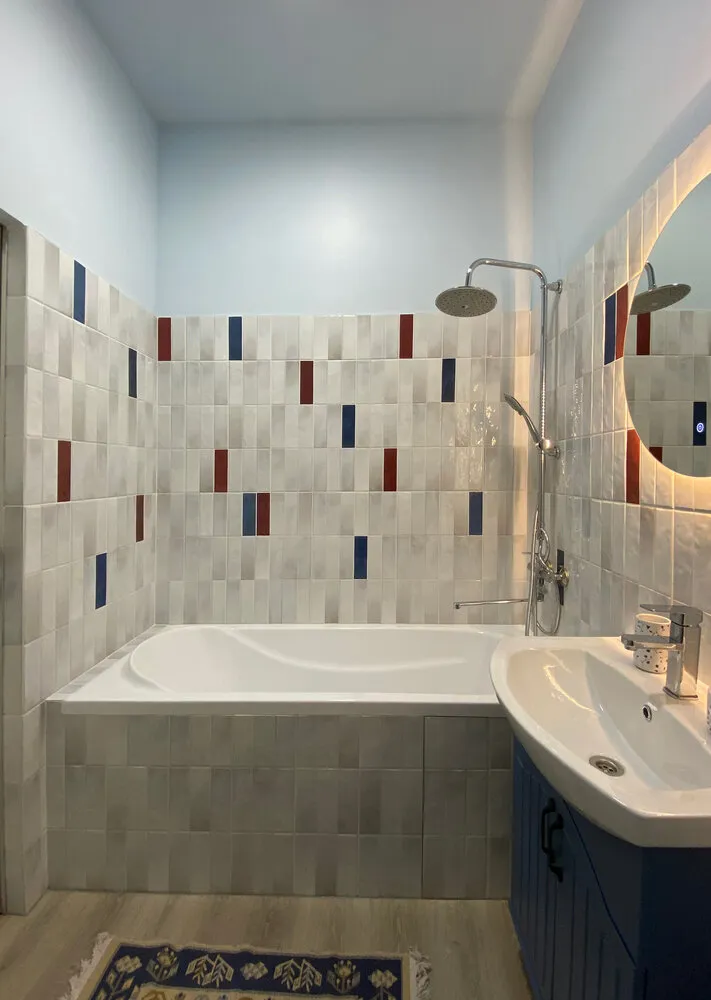 Фотография: в стиле , Скандинавский, Малогабаритная квартира, Квартира, Проект дня, Санкт-Петербург, Пушкин, 1 комната, 40-60 метров, Екатерина Безъязычная – фото на нашем сайте