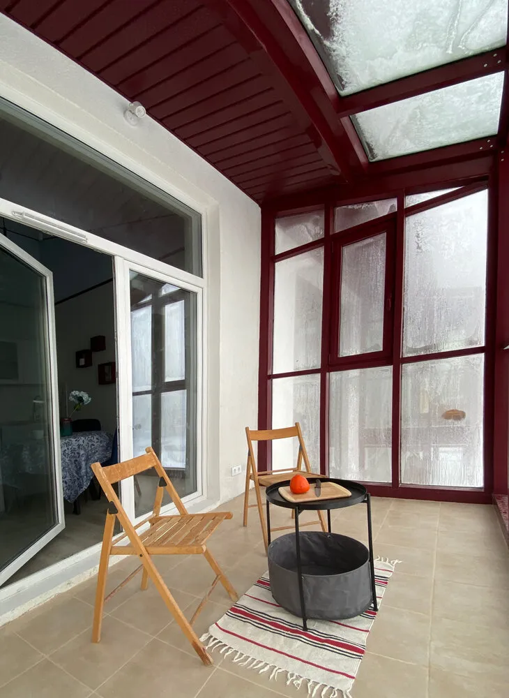 Фотография: в стиле , Скандинавский, Малогабаритная квартира, Квартира, Проект дня, Санкт-Петербург, Пушкин, 1 комната, 40-60 метров, Екатерина Безъязычная – фото на нашем сайте