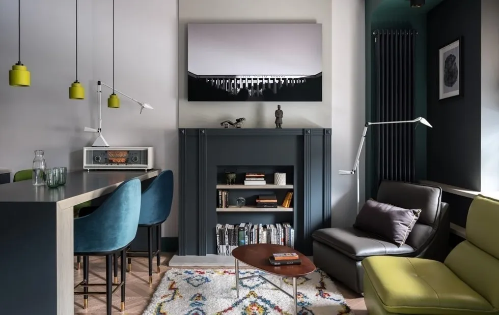 照片：现代客厅，室内装饰技巧，昂贵与经济实惠，Leroy Merlin – 我们网站上的照片