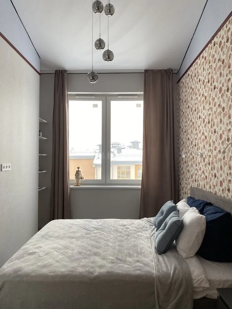 Foto: estilo escandinavo, vivienda pequeña, apartamento, proyecto del día, San Petersburgo, Pushkin, 1 habitación, 40-60 metros, Ekaterina Bezyazychnaya – fotos en nuestro sitio web