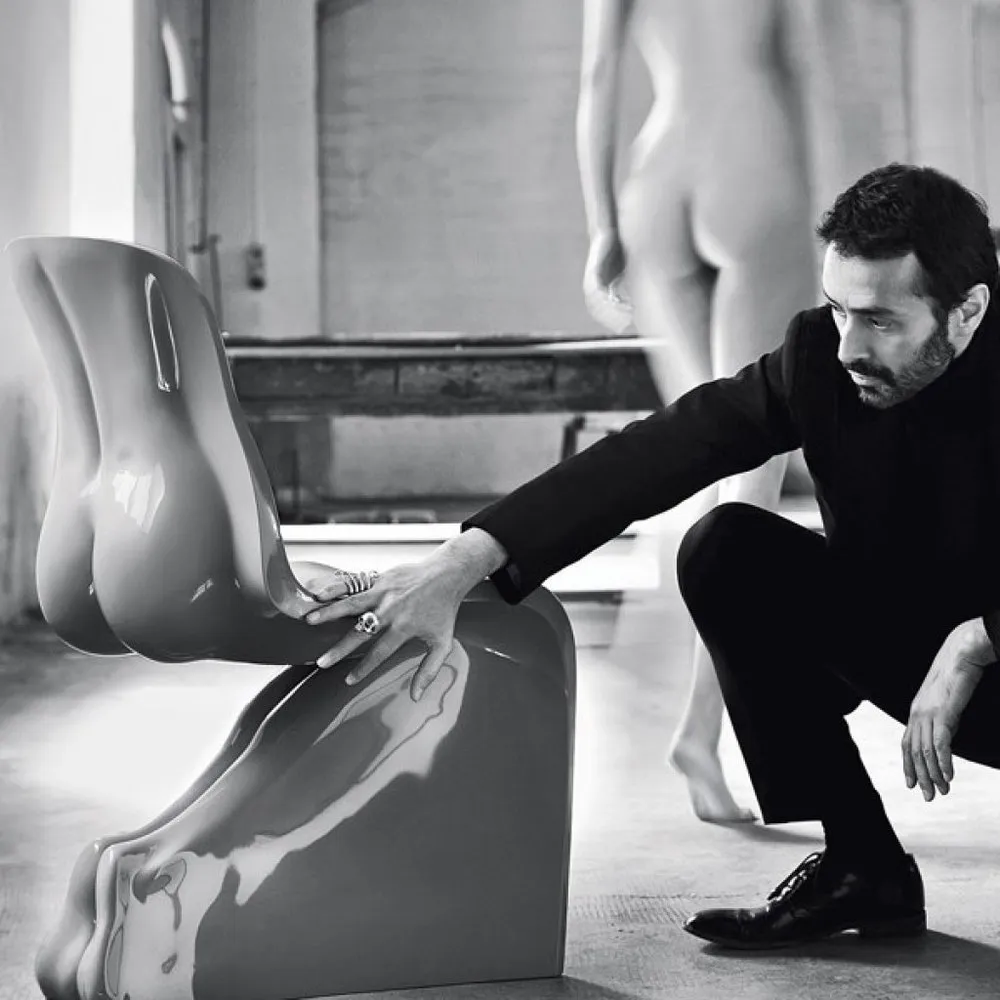 Fabio Novembre with the Her & Him Chair (Casamania)