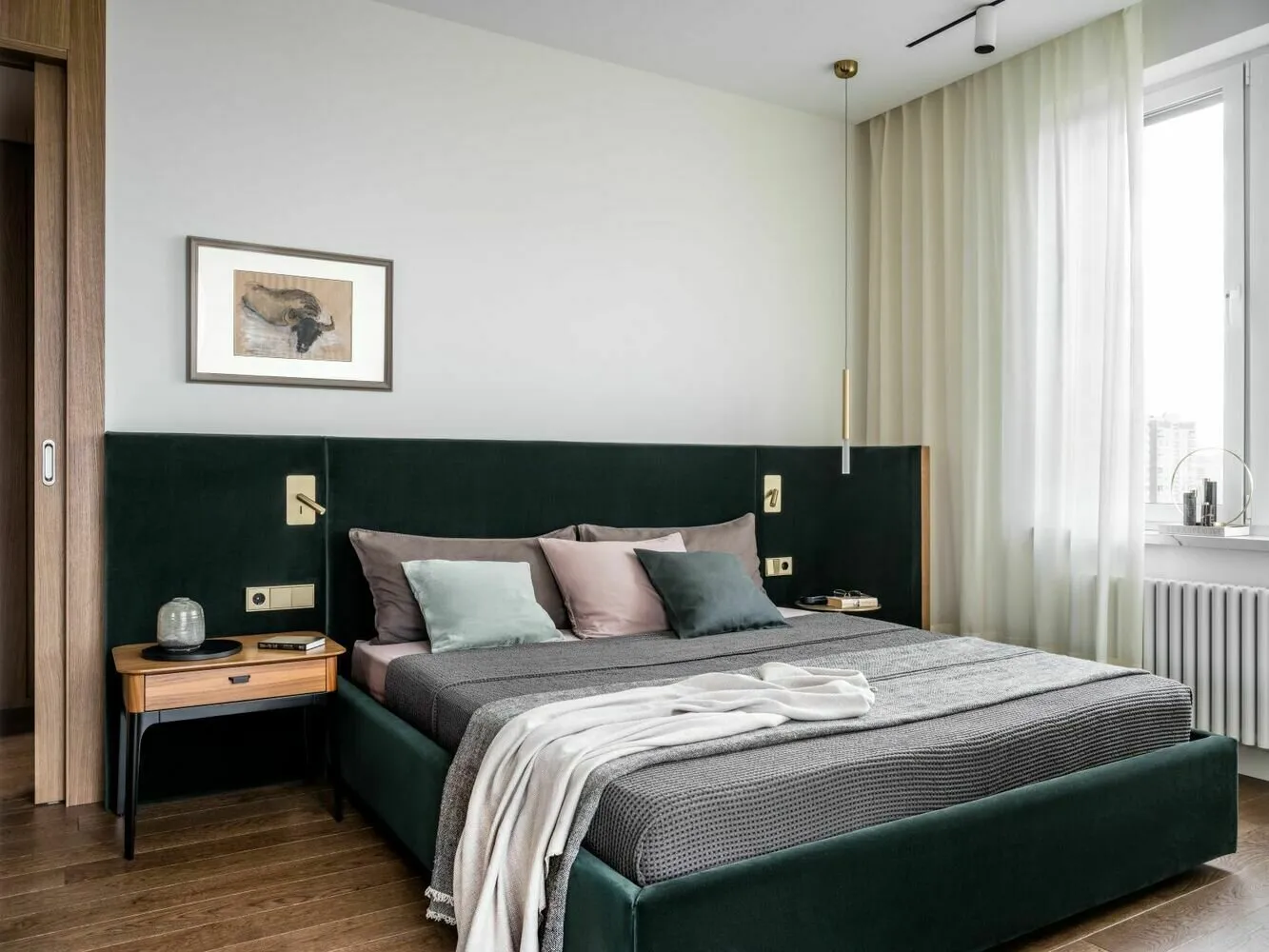 Foto: Dormitorio en estilo moderno, Proyecto de la Semana, 4 o más habitaciones, Más de 90 metros cuadrados – fotos en nuestro sitio web