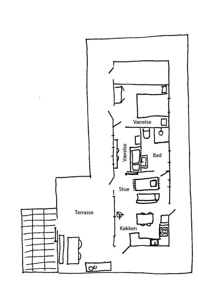 照片：风格、房屋、室内设计、露台，40-60平方米 – 网站上的照片