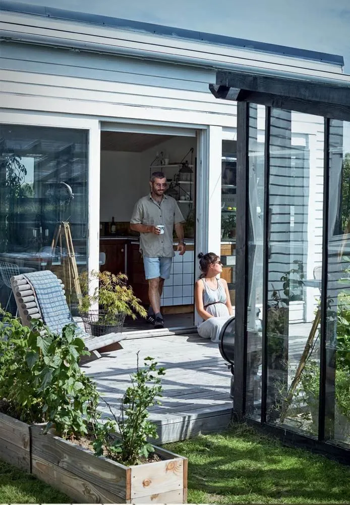 照片：风格、房屋、平面图、室内设计、露台，40-60平方米 – 网站上的照片