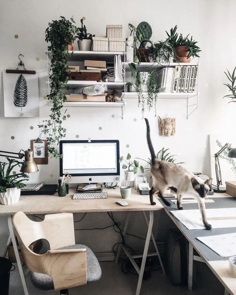 Фотография: Кабинет в стиле Скандинавский, Декор интерьера, ST Buro – фото на нашем сайте