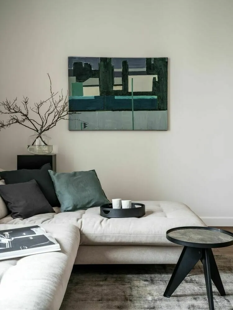 Foto: Sala de estar en estilo moderno, Proyecto de la Semana, 4 o más habitaciones, Más de 90 metros cuadrados – fotos en nuestro sitio web