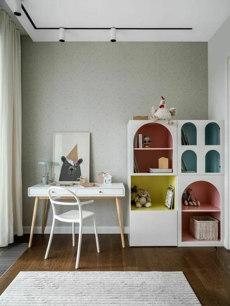 Foto: Habitación infantil en estilo moderno, Proyecto de la Semana, 4 o más habitaciones, Más de 90 metros cuadrados – fotos en nuestro sitio web