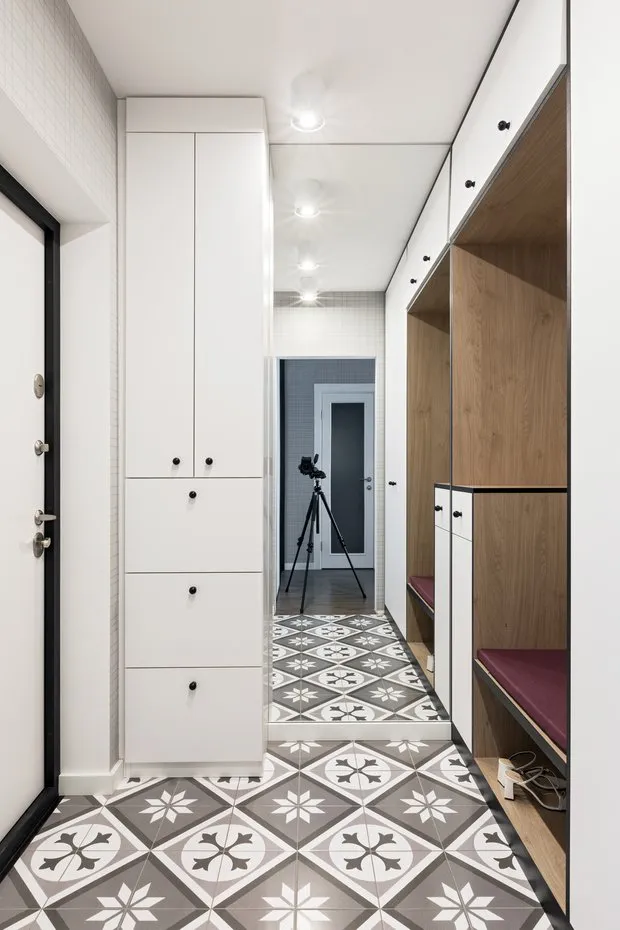 Foto: Entrada en estilo Escandinavo, Moderno, Apartamento pequeño – foto en nuestro sitio web
