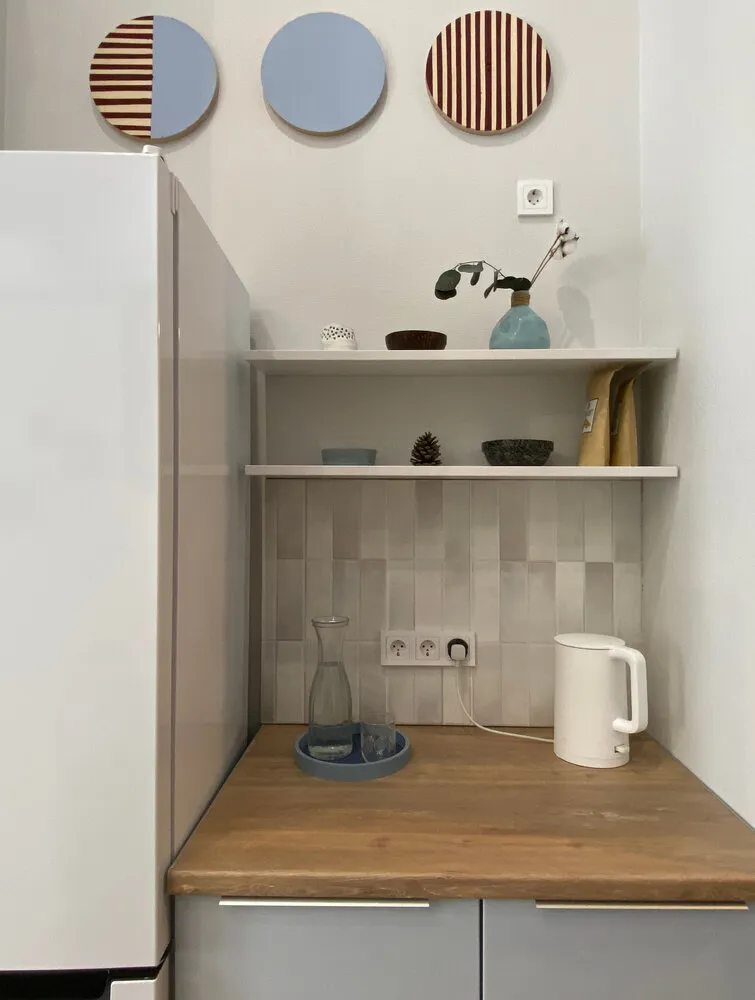 Foto: estilo escandinavo, vivienda pequeña, apartamento, proyecto del día, San Petersburgo, Pushkin, 1 habitación, 40-60 metros, Ekaterina Bezyazychnaya – fotos en nuestro sitio web