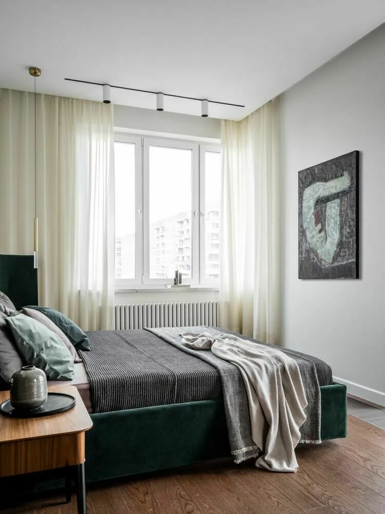 Foto: Dormitorio en estilo moderno, Proyecto de la Semana, 4 o más habitaciones, Más de 90 metros cuadrados – fotos en nuestro sitio web