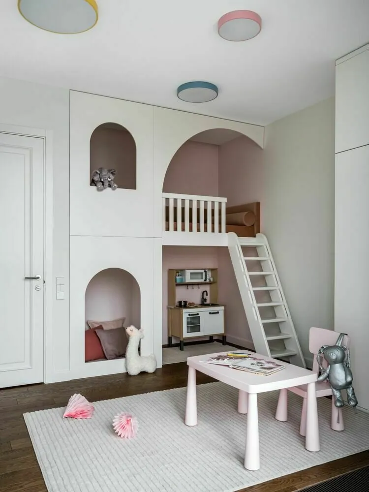 Foto: Habitación infantil en estilo moderno, Proyecto de la Semana, 4 o más habitaciones, Más de 90 metros cuadrados – fotos en nuestro sitio web