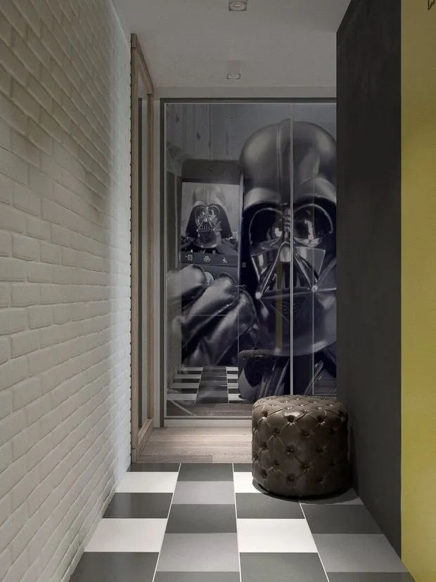 Foto: Vestibulo en estilo Loft, Moderno, Replanificación – foto en nuestro sitio web