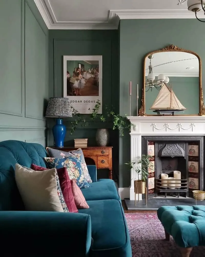 Photo: classic style, modern, house, room interior, interior design, renovation, vintage, countryside home interior, cozy home, how to decorate a house, country home interior design, classic with modern accents, El Herwin – photo on our site