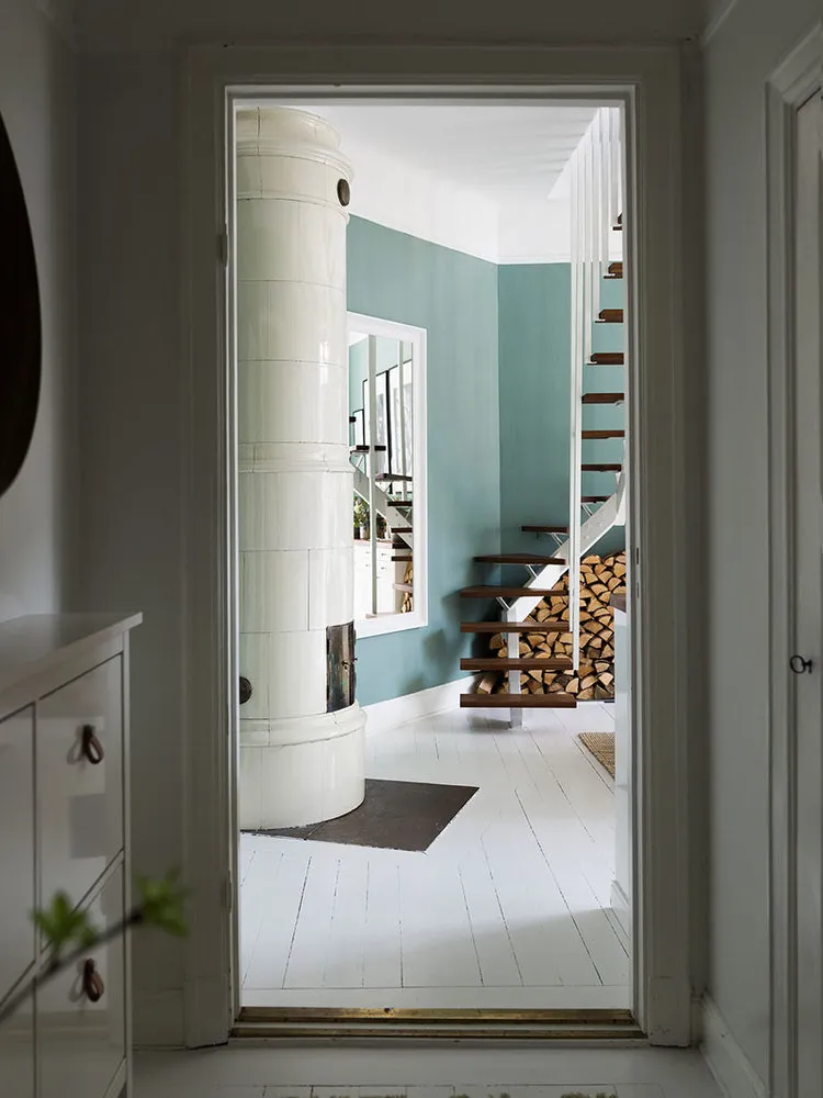 照片：北欧、普罗旺斯和乡村风格的门厅，室内装饰，公寓，瑞典，斯德哥尔摩，3个房间 – 我们网站上的照片