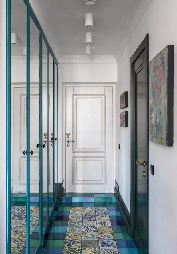 Foto: Entrada en estilo Oriental, Ecléctico, Apartamento pequeño – foto en nuestro sitio web