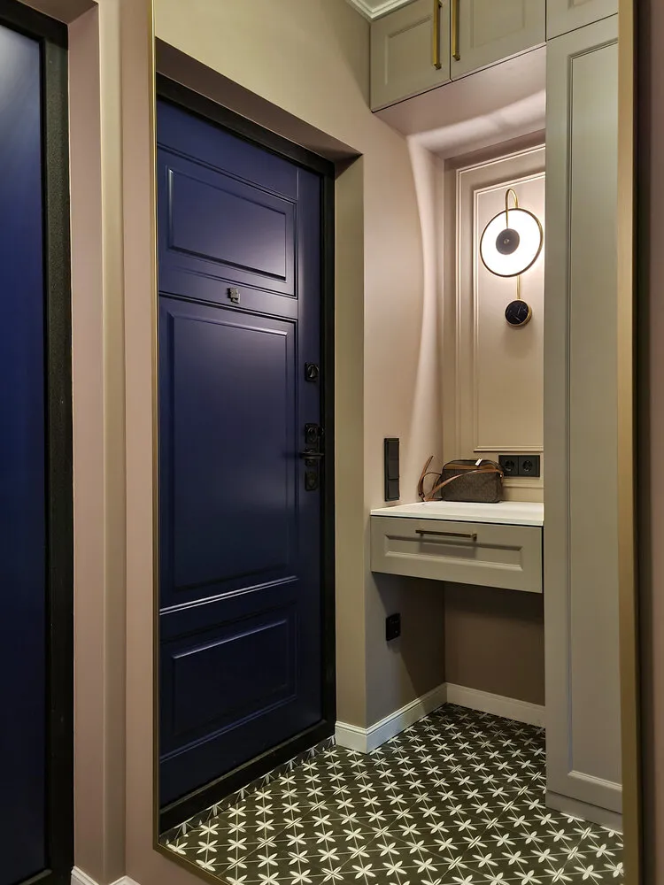 Foto: estilo moderno, apartamento, proyecto de la semana, Moscú, edificio monolítico, 3 habitaciones, 40-60 metros, Ana Lubkova – foto en nuestro sitio web