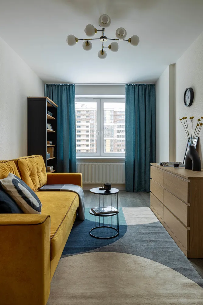 Foto: en estilo moderno, decoración de interiores, apartamento, San Petersburgo, 1 habitación, hasta 40 metros, Natalia Bocina – foto en nuestro sitio web