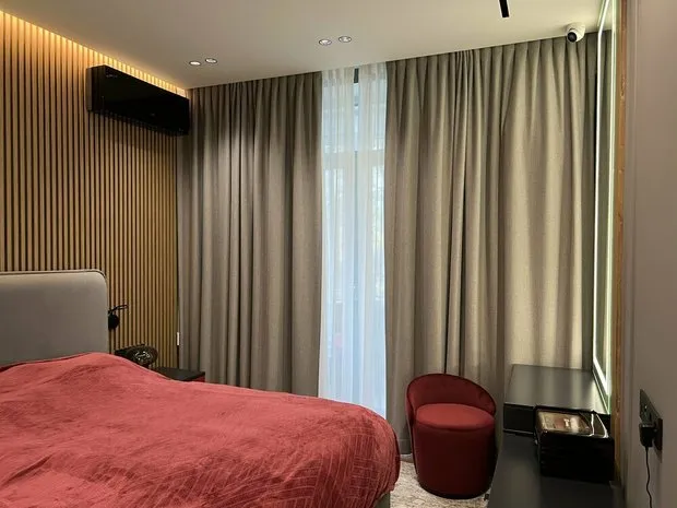 Foto: Sala de estar en estilo Moderno, Escandinavo, Apartamento, Proyecto de la Semana, Moscú, Edificio Panelado, 3 habitaciones, 60-90 metros cuadrados, Loft&Home – foto en nuestro sitio web