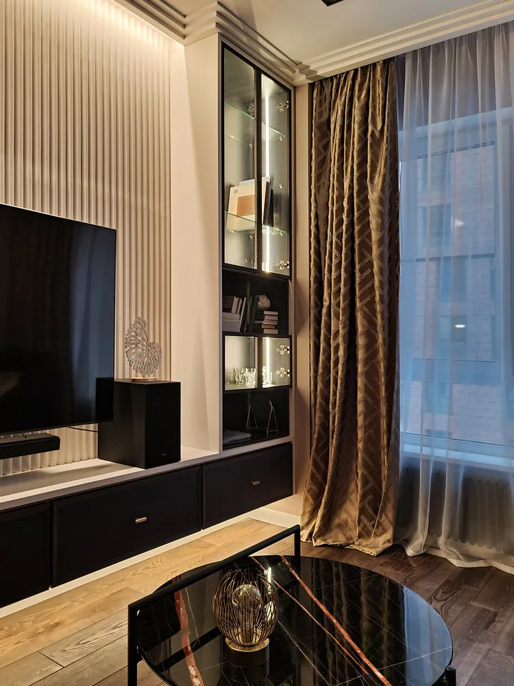 Foto: estilo moderno, apartamento, proyecto de la semana, Moscú, edificio monolítico, 3 habitaciones, 40-60 metros, Ana Lubkova – foto en nuestro sitio web