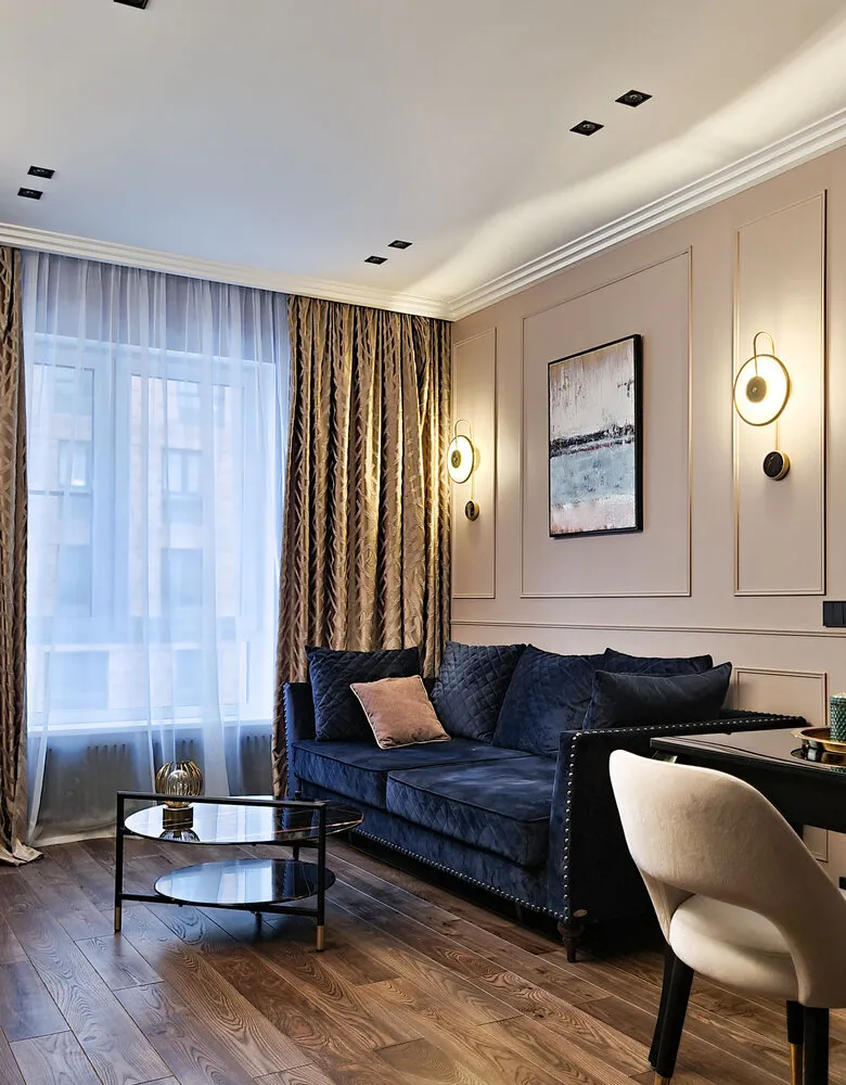 Foto: estilo moderno, apartamento, proyecto de la semana, Moscú, edificio monolítico, 3 habitaciones, 40-60 metros, Ana Lubkova – foto en nuestro sitio web