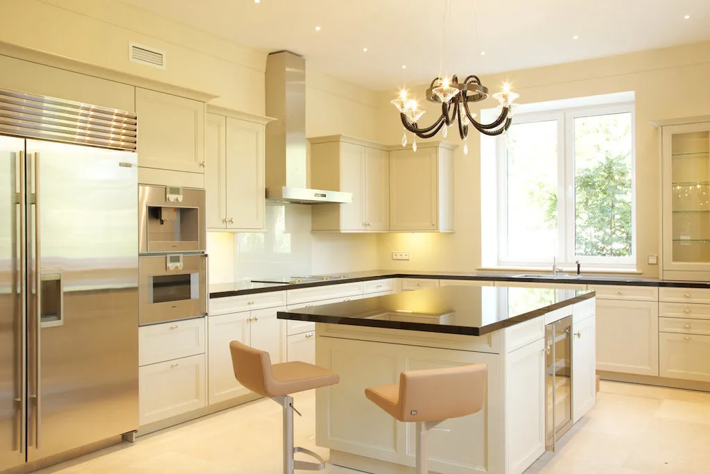 Photo: Kitchen and dining room in Modern style, House, Tips, Dacha, Townhouse – photo on our website