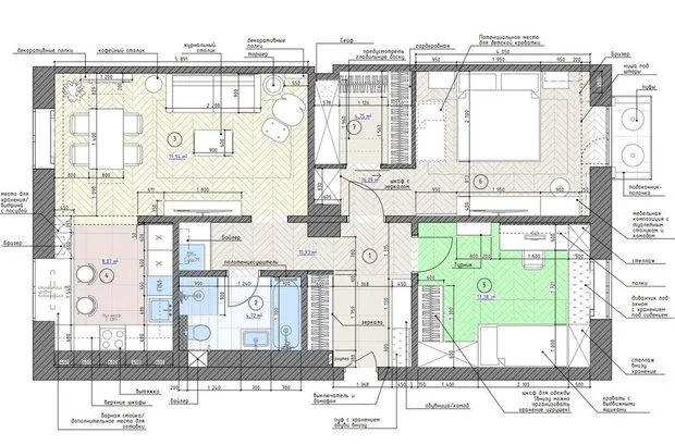 Foto: estilo , Escandinavo, Apartamento, Proyecto de la Semana, Moscú, Edificio Panelado, 3 habitaciones, 60-90 metros cuadrados, Loft&Home – foto en nuestro sitio web