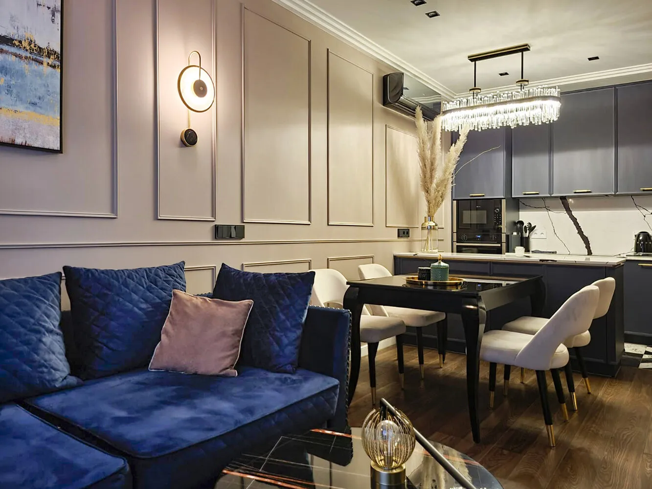 Foto: estilo moderno, apartamento, proyecto de la semana, Moscú, edificio monolítico, 3 habitaciones, 40-60 metros, Ana Lubkova – foto en nuestro sitio web