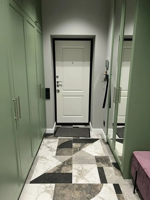 Foto: Entrada en estilo Moderno, Escandinavo, Apartamento, Proyecto de la Semana, Moscú, Edificio Panelado, 3 habitaciones, 60-90 metros cuadrados, Loft&Home – foto en nuestro sitio web