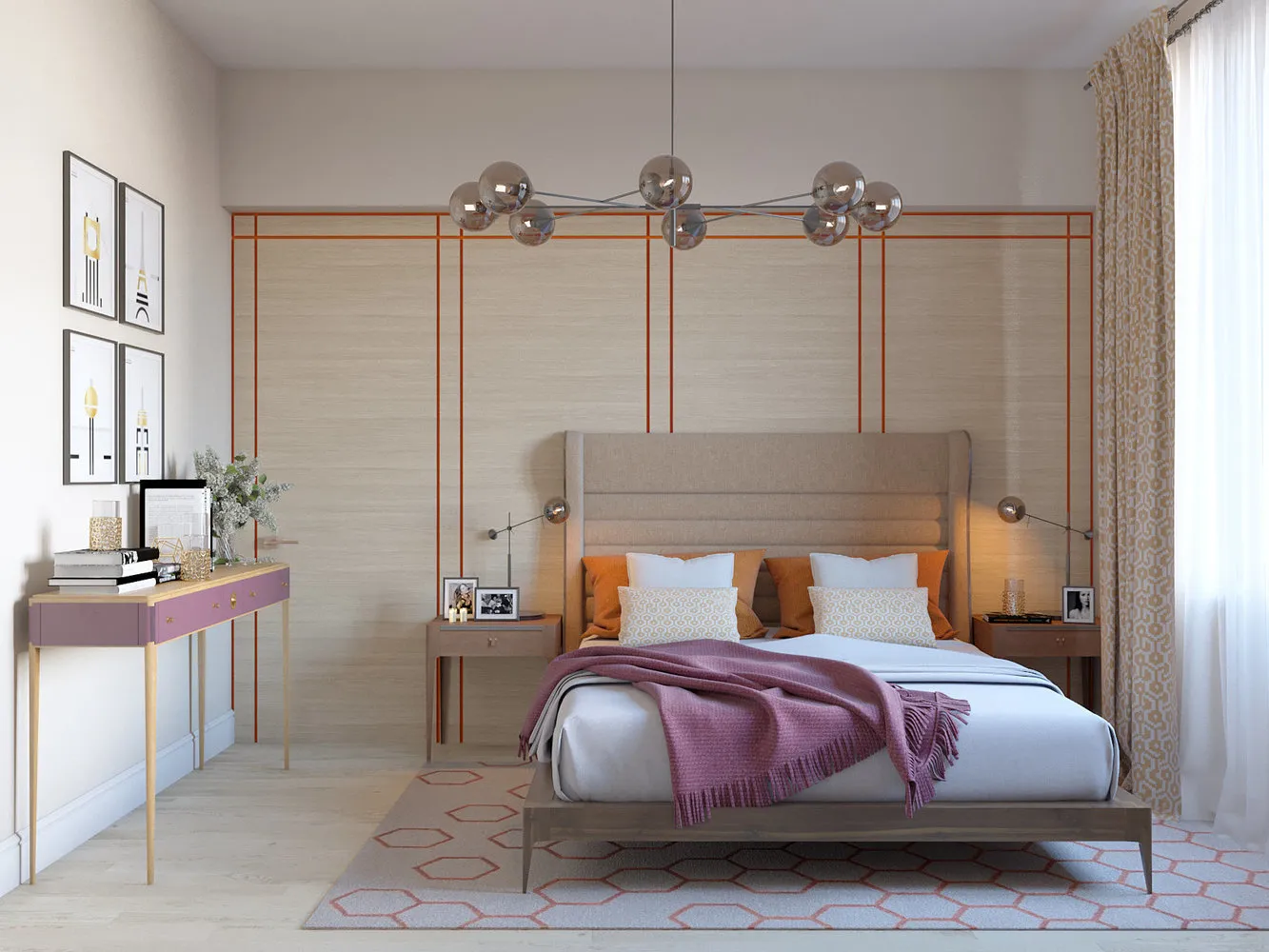 图片:现代风格卧室,衣帽间,技巧,指南,Studio 3.14,Oksana Tsymbalova,Quadro Room,LINES,EDDS,Zi-Design – 我们网站上的照片