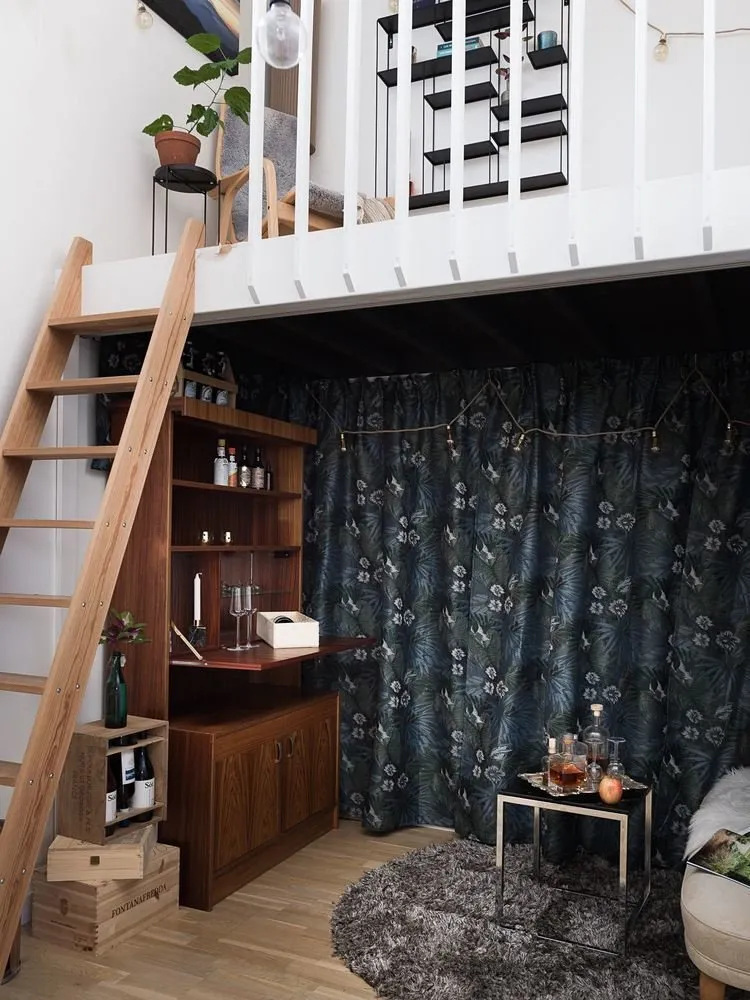 Photo: in style, Scandinavian, Modern, Apartment, Tips, White, Grey, Blue, 3 rooms, 40-60 sqm – photo on our website