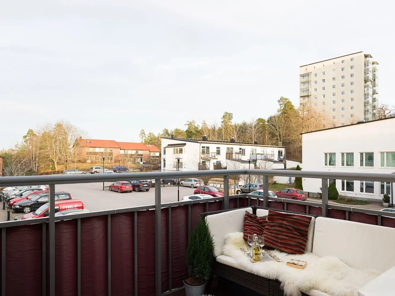 Photo: in style, Scandinavian, Modern, Apartment, Tips, White, Grey, Blue, 3 rooms, 40-60 sqm – photo on our website