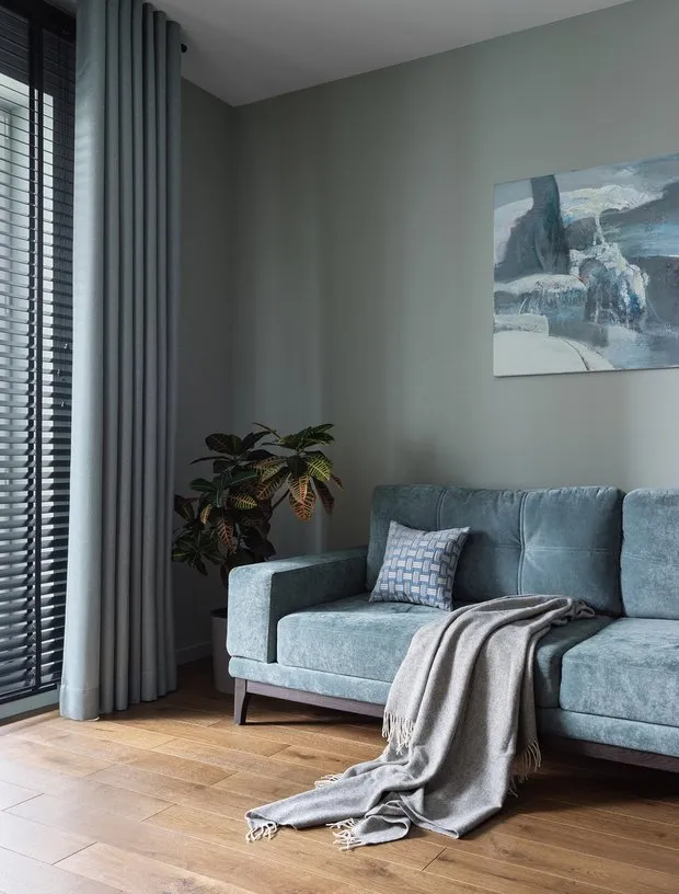 Foto: estilo moderno, apartamento, minimalismo, proyecto de la semana, San Petersburgo, edificio monolítico, 3 habitaciones, 60-90 metros, Svetlana Mamaenko – foto en nuestro sitio web