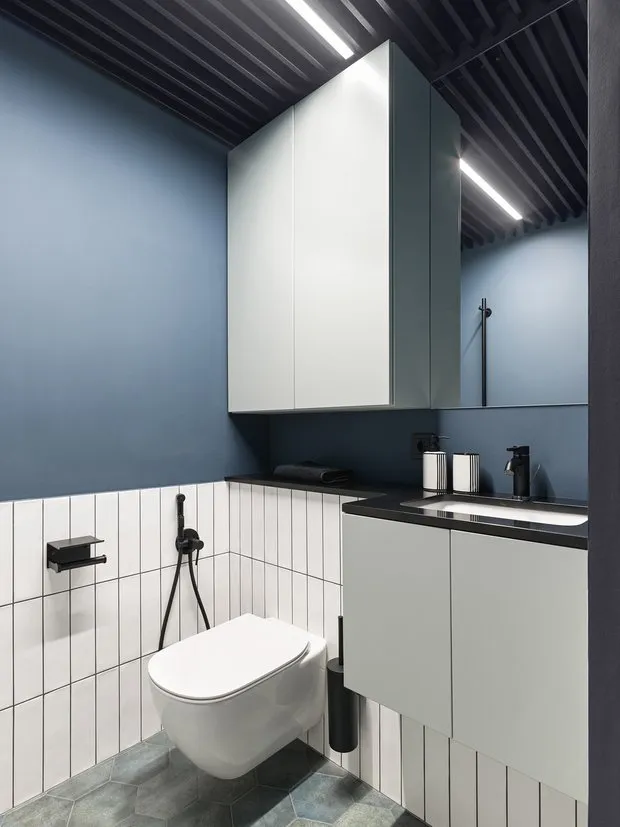 Foto: estilo moderno, apartamento, minimalismo, proyecto de la semana, San Petersburgo, edificio monolítico, 3 habitaciones, 60-90 metros, Svetlana Mamaenko – foto en nuestro sitio web