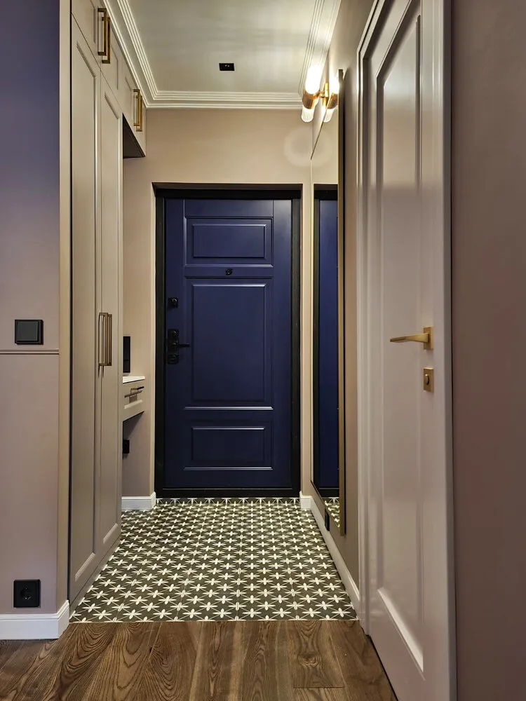 Foto: estilo moderno, apartamento, proyecto de la semana, Moscú, edificio monolítico, 3 habitaciones, 40-60 metros, Ana Lubkova – foto en nuestro sitio web