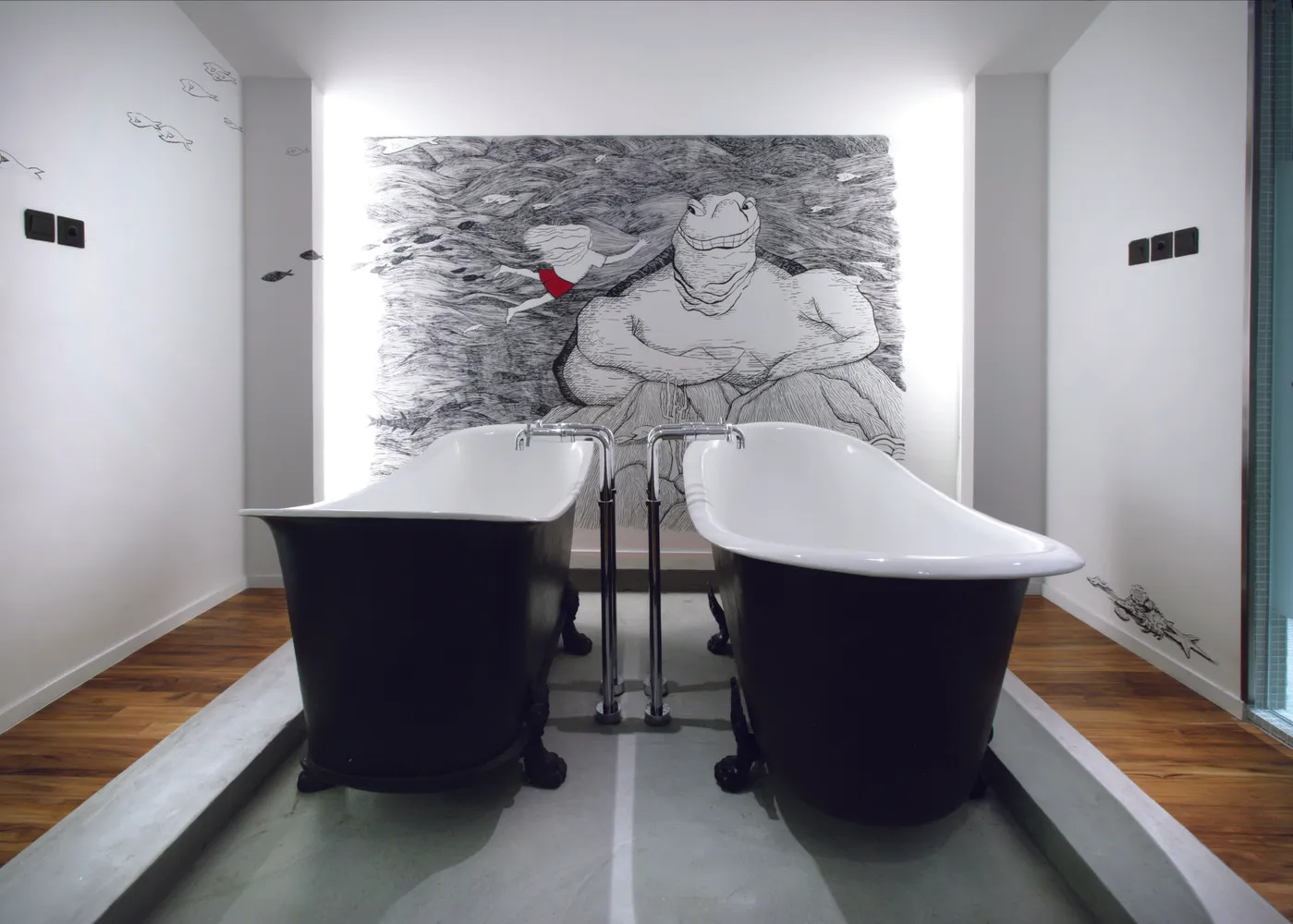 照片:装饰风格浴室,酒店指南 – 我们网站上的照片